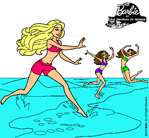 Barbie de regreso a la playa