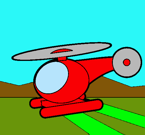 Helicóptero pequeño