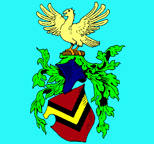 Escudo de armas y aguila 