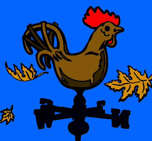 Veletas y gallo