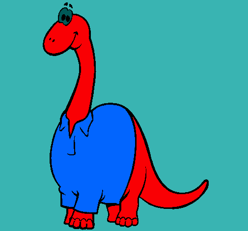 Diplodocus con camisa