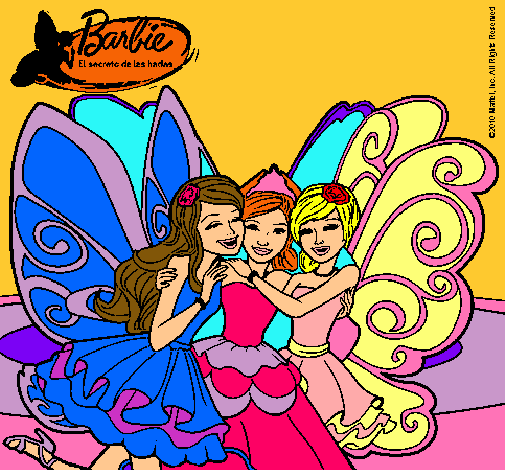 Barbie y sus amigas en hadas