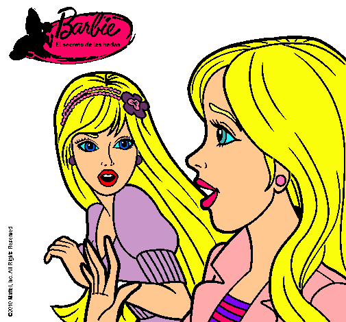 Barbie sorprendida