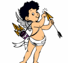 Dibujo Cupido pintado por ANGELES30