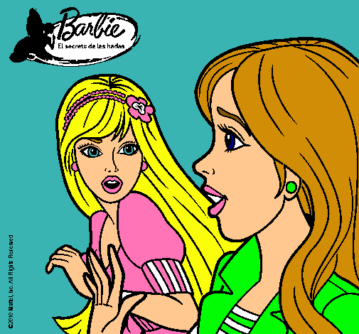 Barbie sorprendida