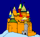 Dibujo Castillo medieval pintado por Gonchi