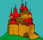 Dibujo Castillo medieval pintado por mark 