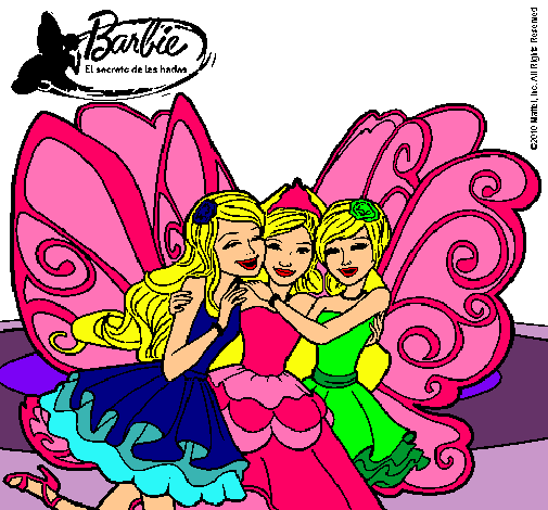 Barbie y sus amigas en hadas