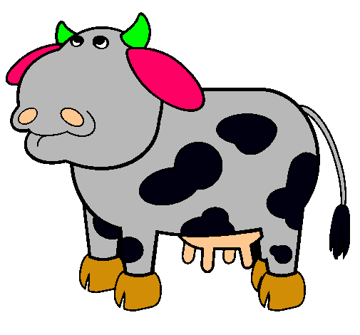 Vaca pensativa