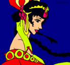 Dibujo Princesa china pintado por yureeruy