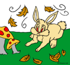 Dibujo Conejo pintado por ferchus