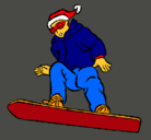 Dibujo Snowboard pintado por asssassaxs