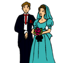 Dibujo Marido y mujer III pintado por areymimarchena