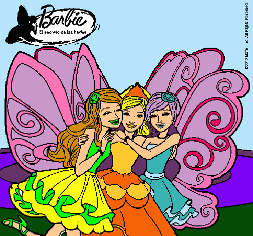 Barbie y sus amigas en hadas