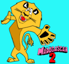 Dibujo Madagascar 2 Alex 2 pintado por LULA