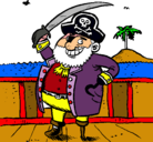 Dibujo Pirata a bordo pintado por mjnhbgvf