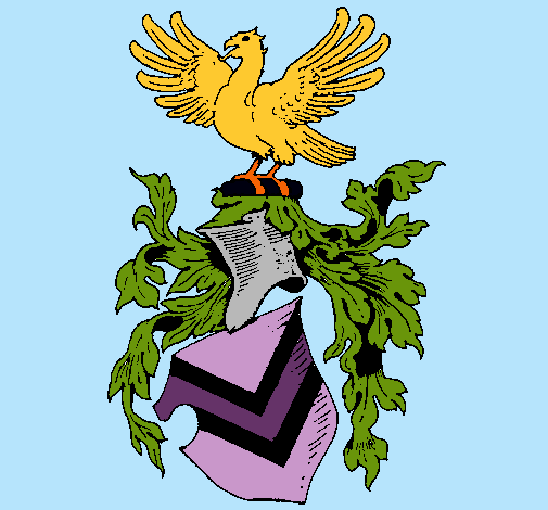 Escudo de armas y aguila 