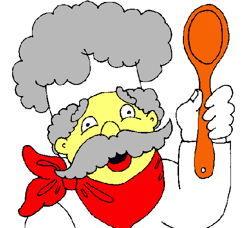 Chef con bigote