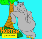 Dibujo Horton pintado por martuuuuuuuu