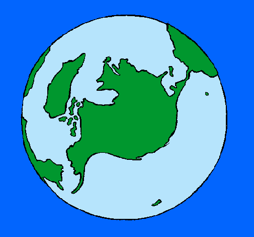Dibujo Planeta Tierra pintado por gemmalasa