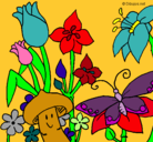 Dibujo Fauna y flora pintado por ry7yhtghtç