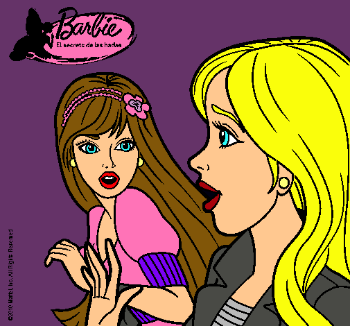 Barbie sorprendida