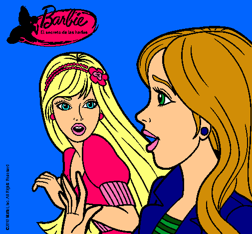 Barbie sorprendida