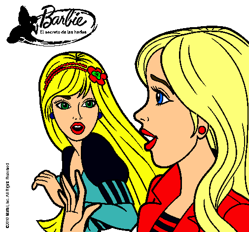 Barbie sorprendida