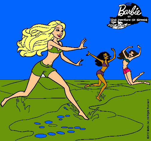 Barbie de regreso a la playa