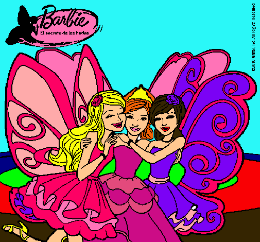 Barbie y sus amigas en hadas