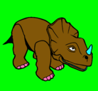 Dibujo Triceratops II pintado por HECTOR-AVI