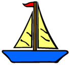 Dibujo Barco velero pintado por luiggimilla