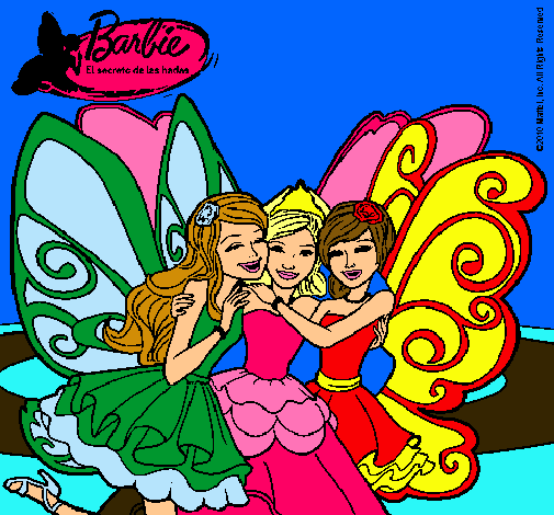 Barbie y sus amigas en hadas