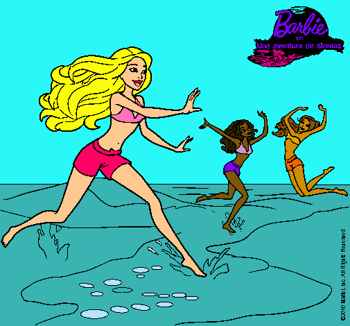 Barbie de regreso a la playa