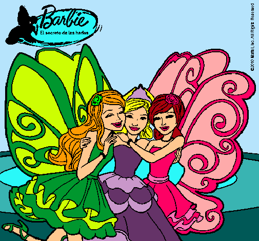 Barbie y sus amigas en hadas