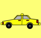Dibujo Taxi pintado por chumel