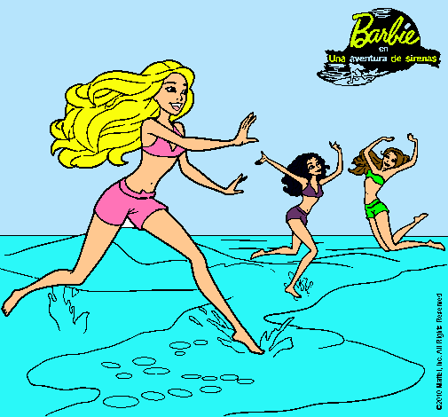 Barbie de regreso a la playa