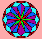 Dibujo Mandala 42 pintado por MATEORN