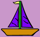 Dibujo Barco velero pintado por DENIS12