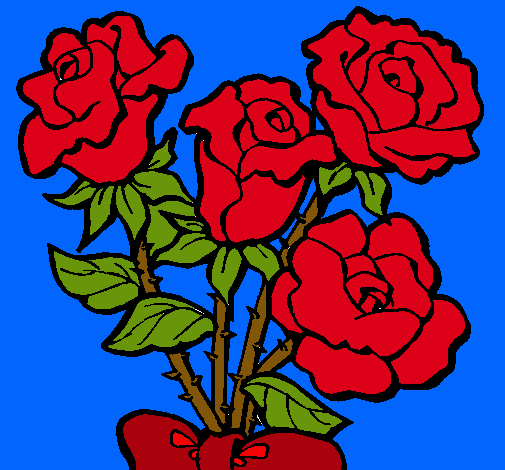 Ramo de rosas