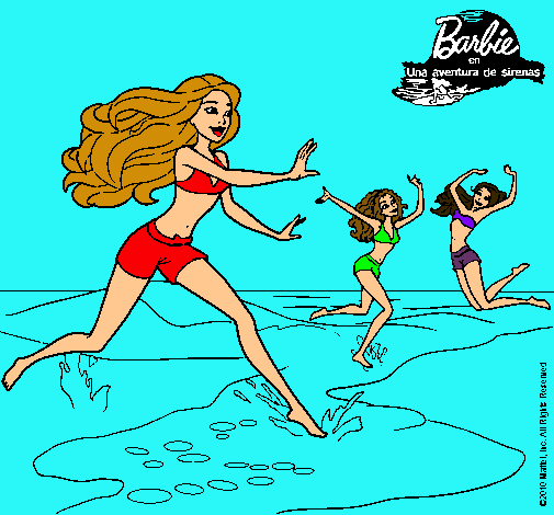 Barbie de regreso a la playa