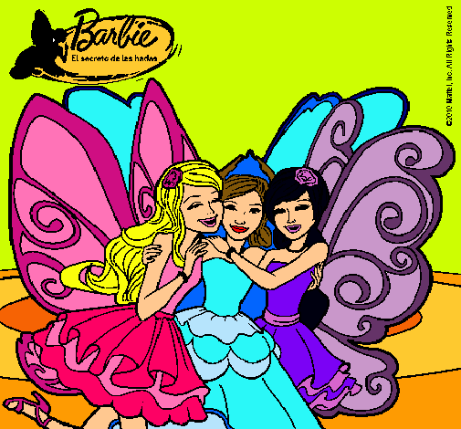 Barbie y sus amigas en hadas