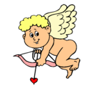 Dibujo Cupido pintado por Cupido