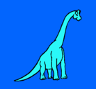 Dibujo Braquiosaurio pintado por BRIAn