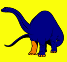 Dibujo Braquiosaurio II pintado por manuel5