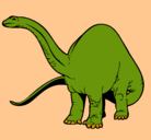 Dibujo Braquiosaurio II pintado por NAHUELMARQUE