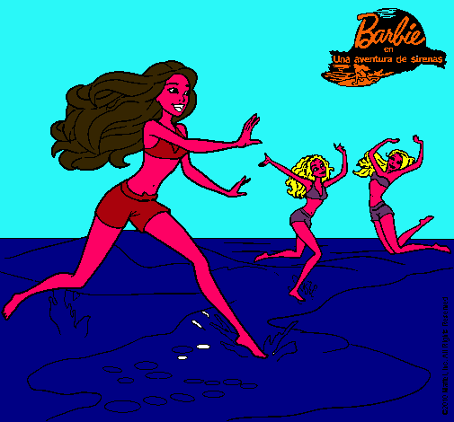 Barbie de regreso a la playa