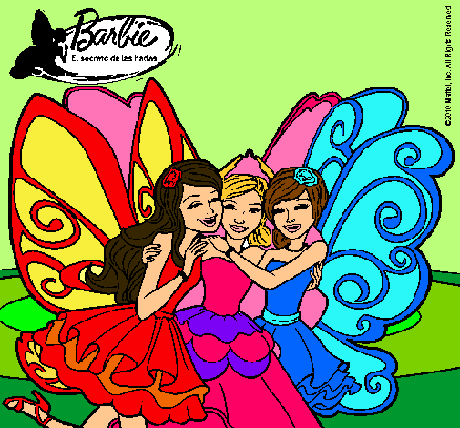 Barbie y sus amigas en hadas