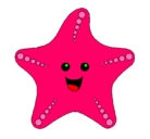 Dibujo Estrella de mar pintado por chantall