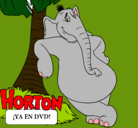 Dibujo Horton pintado por yako